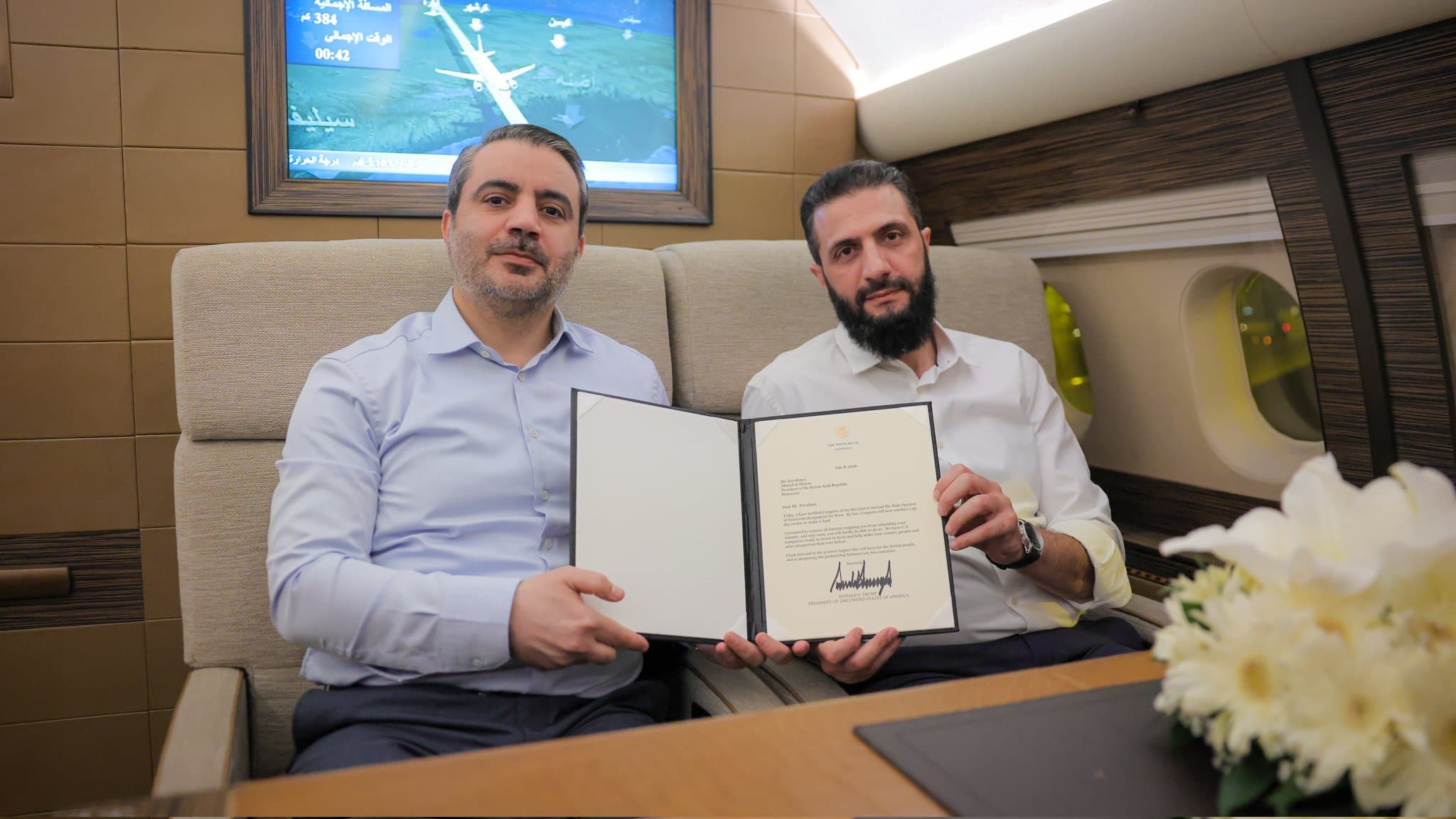 ترامب يعلن من قمة الناتو إزالة سوريا من قائمة الدول الراعية للإرهاب